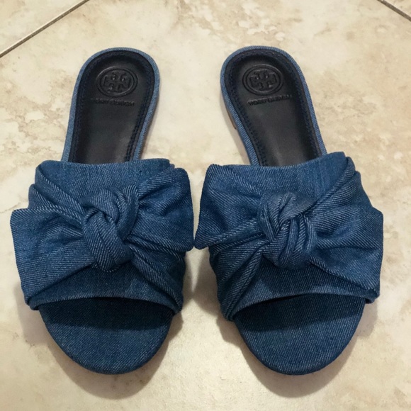 Tory Burch Annabelle Slide Sandal Size 7 ✨ - Picture 2 of 5